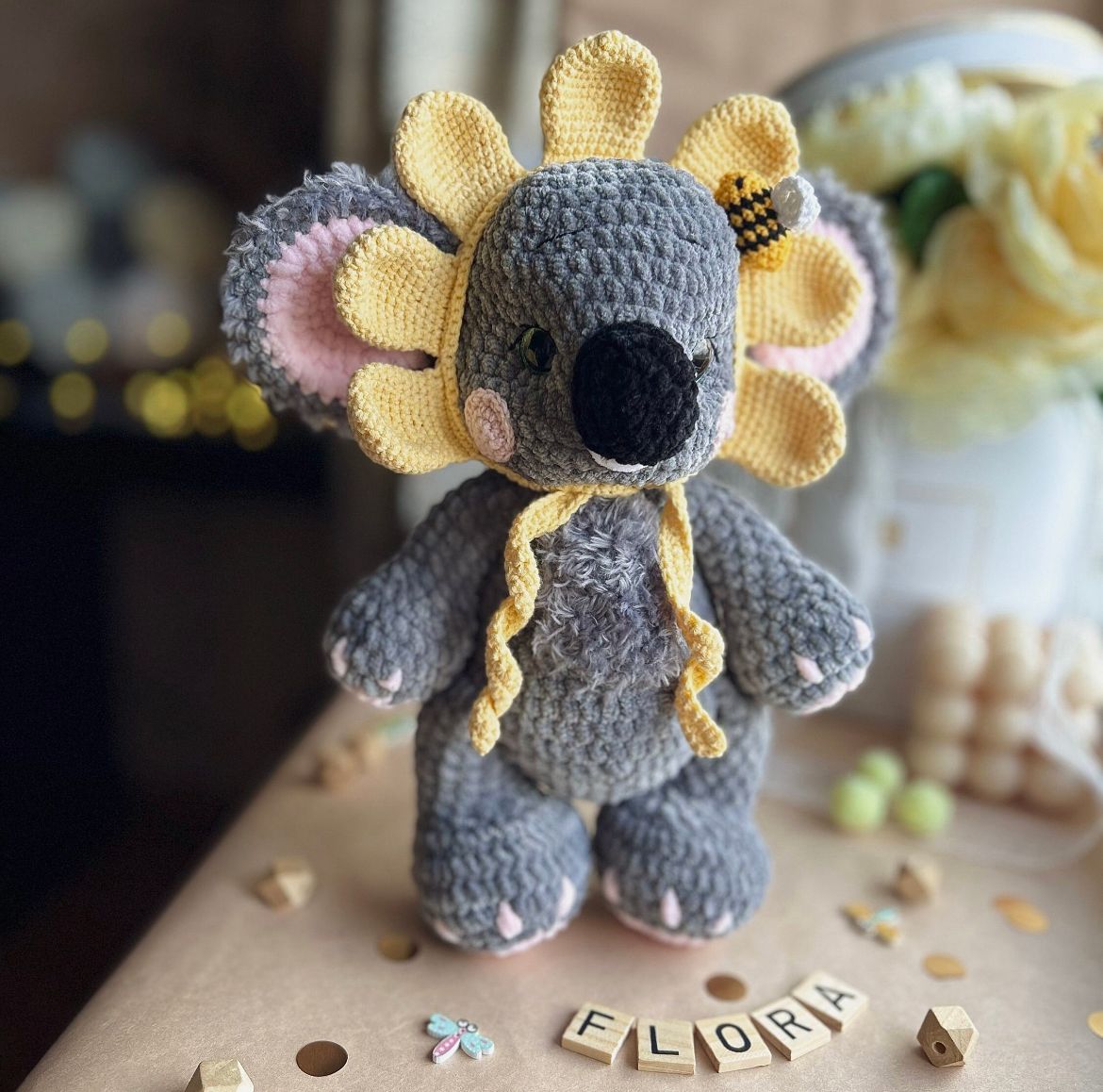 Flora de Koala Haakpatroon PDF