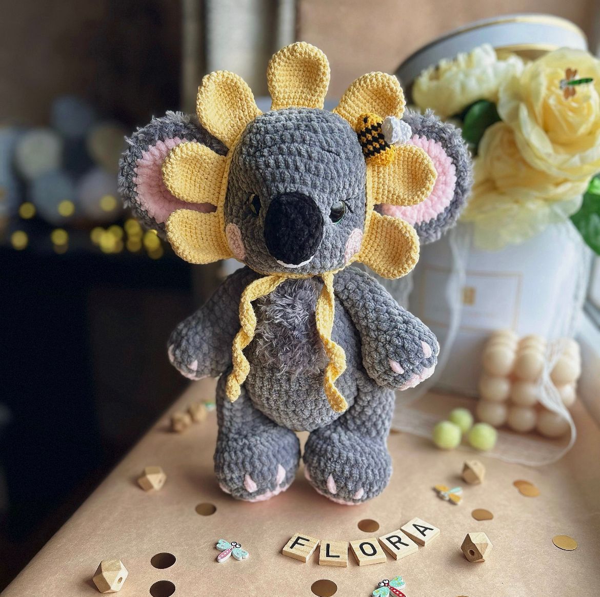 Flora de Koala Haakpatroon PDF