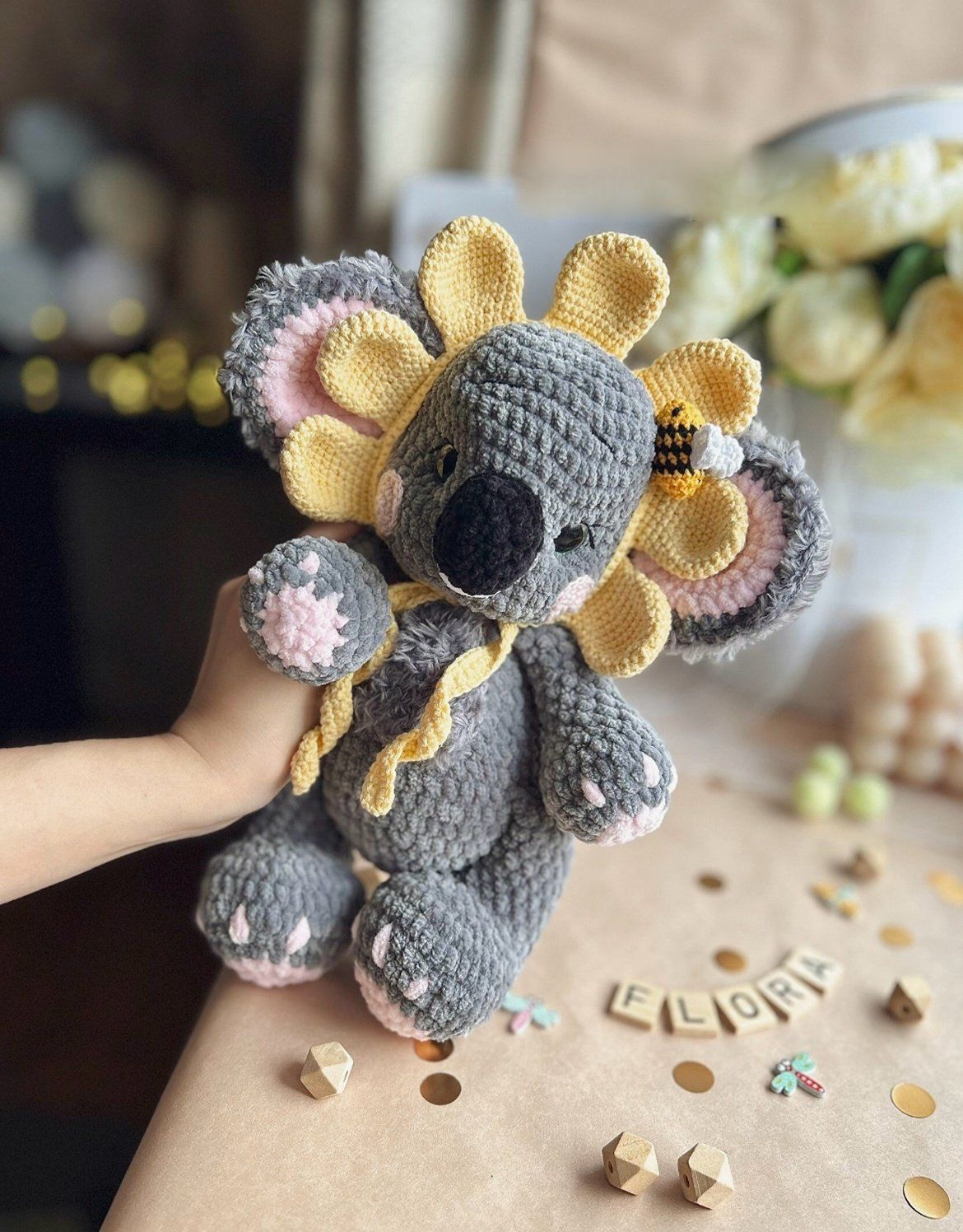 Flora de Koala Haakpatroon PDF