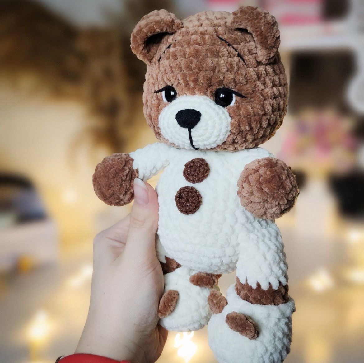 Teddybeer in Pyjama – Haakpatroon PDF