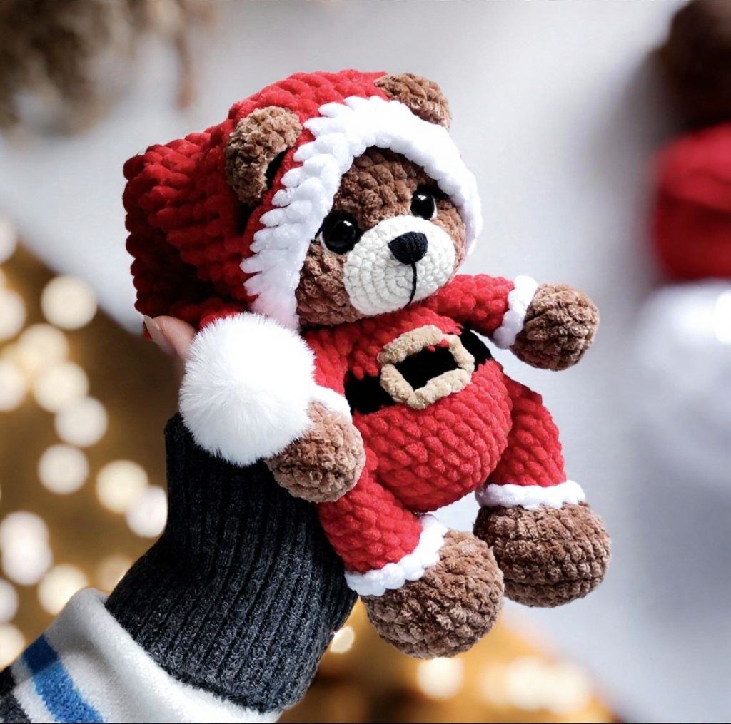 Teddybeer in Pyjama – Haakpatroon PDF