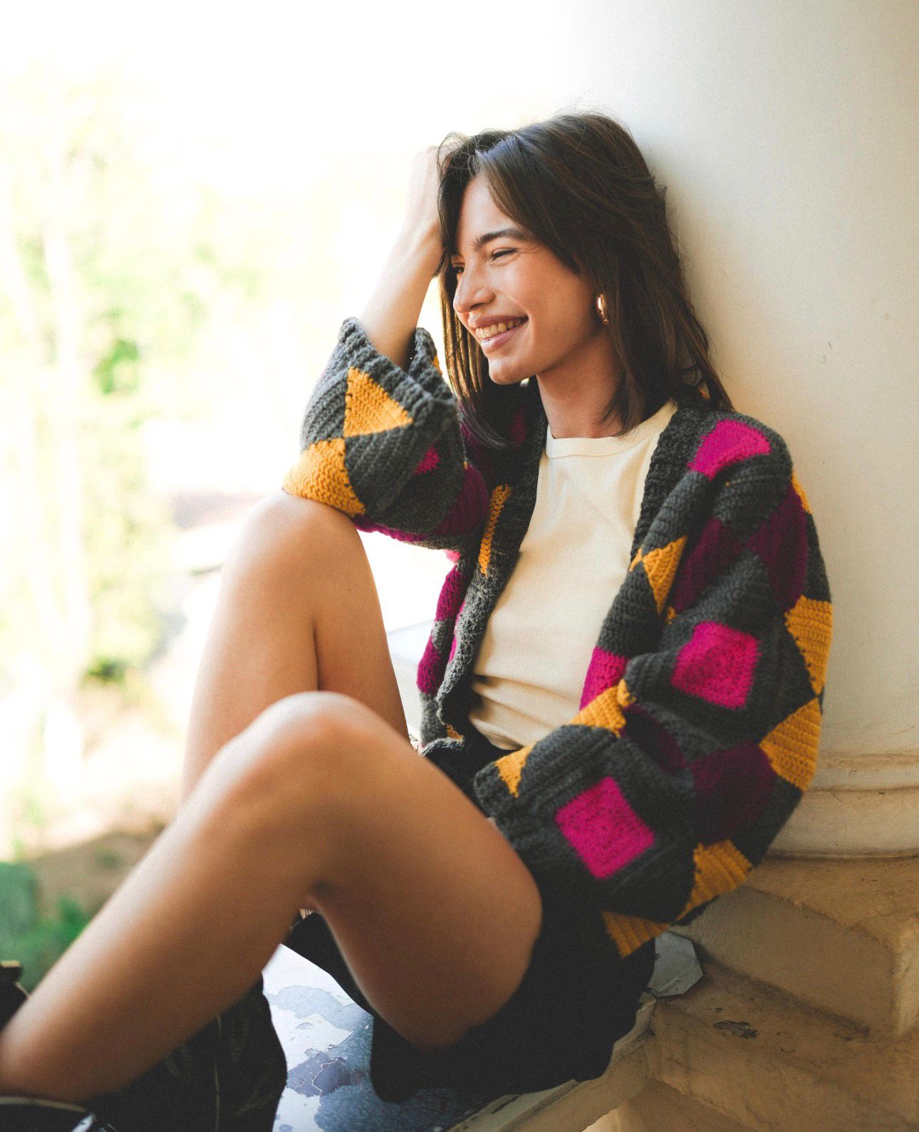 Geometrie Jacke Haakpatroon PDF 🇳🇱