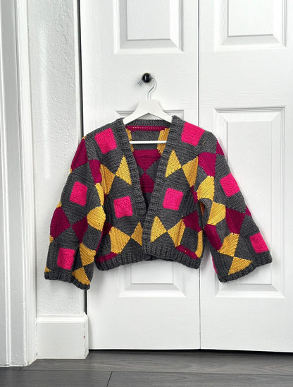 Geometrie Jacke Haakpatroon PDF 🇳🇱