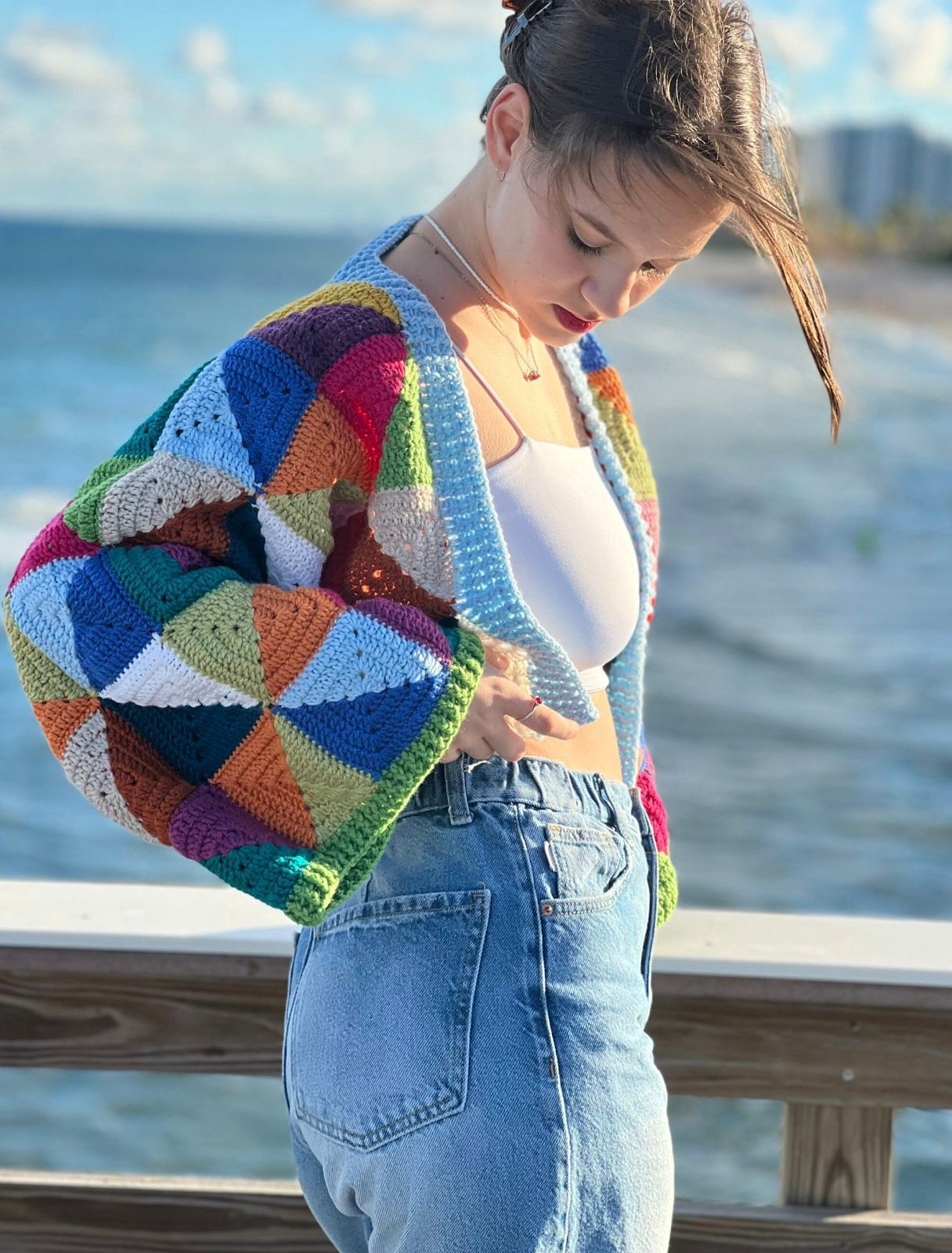 Geometrie Kaleidoscoop jas Haakpatroon PDF 🇳🇱