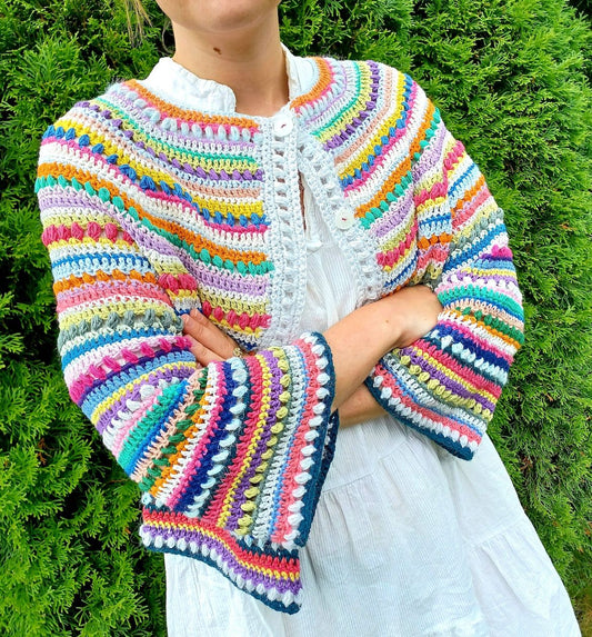 KAHLO Cardigan Haakpatron PDF