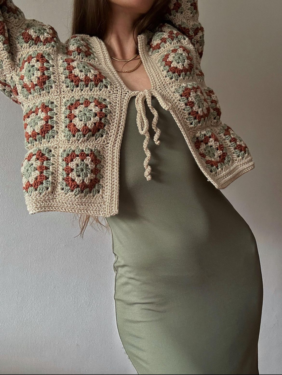 Sunset Granny Square Cardigan Haakpatroon