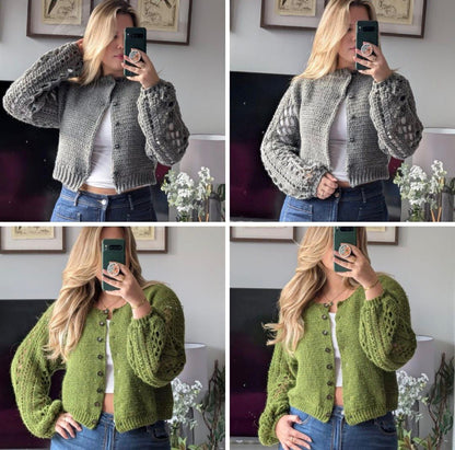 Weide Cardigan Haakpatroon PDF 🇳🇱