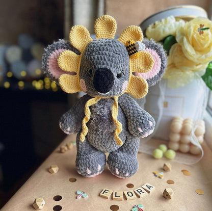 Flora de Koala Haakpatroon PDF